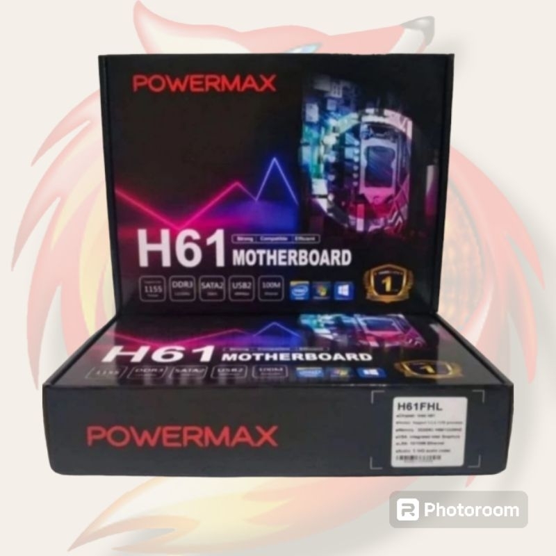 MOTHERBOARD POWERMAX H61