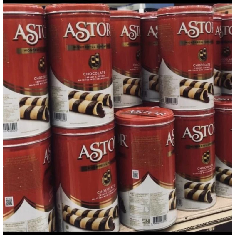 

Astor Wafer 330Gr Coklat 1 Carton Isi 6 kaleng