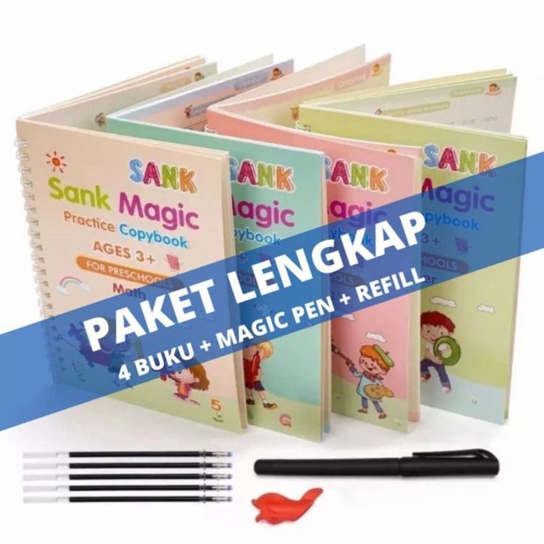 

Sank Magic Book 1 Set 4 Buku Free Pulpen KODE P7R1