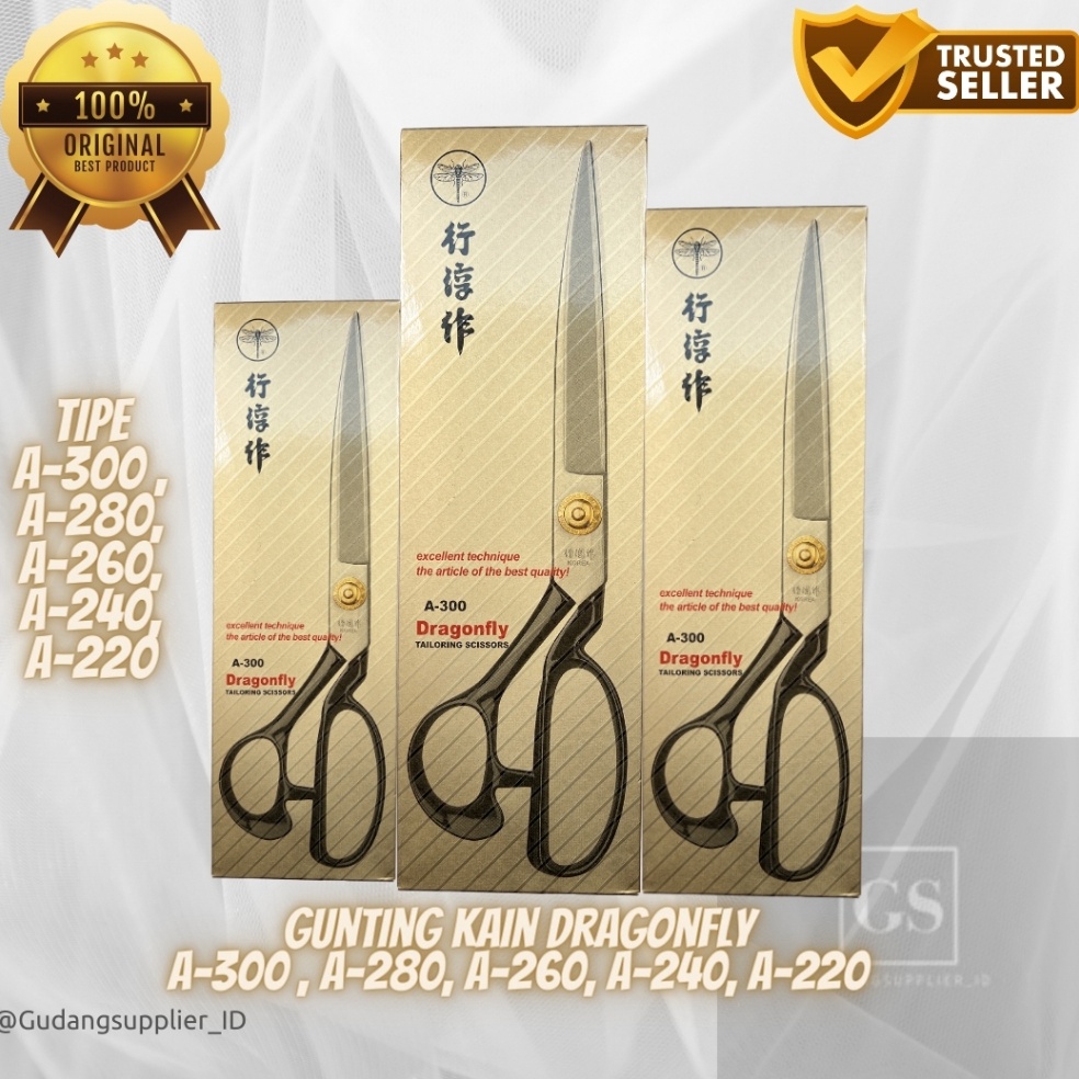 

GUNTING KAIN DRAGONFLY KOREA TAILORING SCISSOR BEST QUALITY KODE G3N2