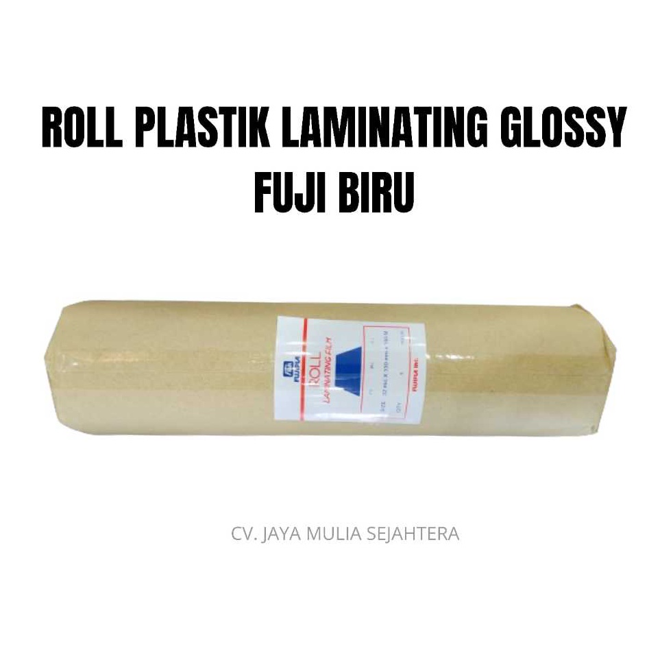 

Roll Plastik Laminating Glossy Fuji biru 33 x 15 x 32 KODE S8G9