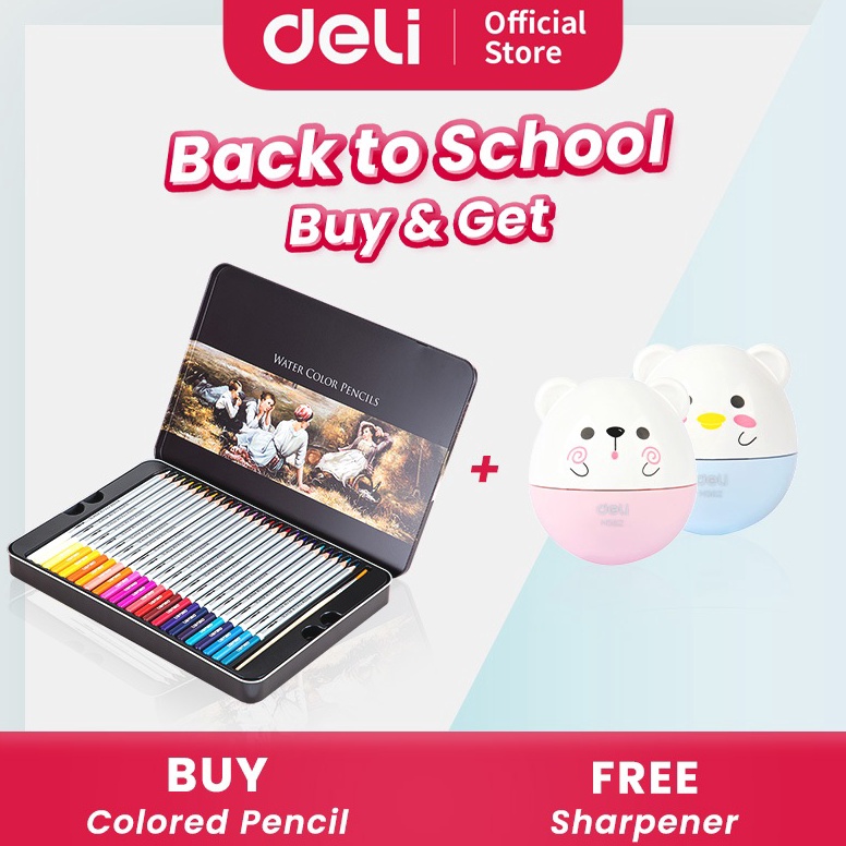

Deli Pensil Warna 24364872 WARNA tidak beracun dapat dicuci dan teknologi hybrid 6521 KODE C8Y6