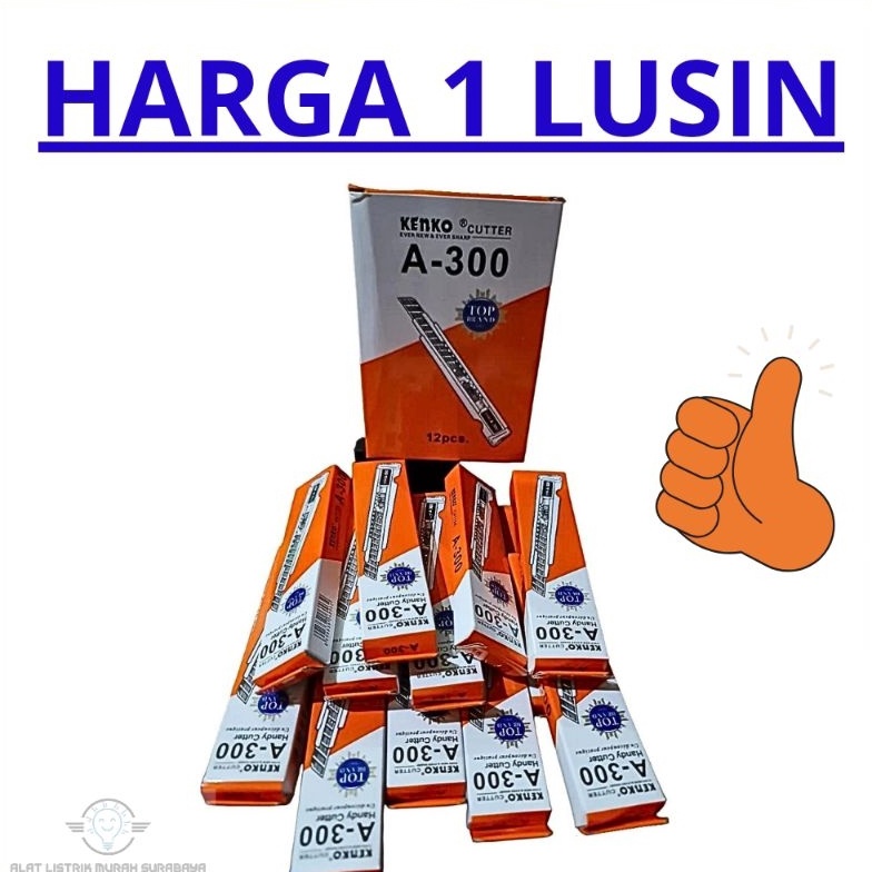 

Cutter Kenko Kecil A3A 1 BOX Termurah KODE B3L2