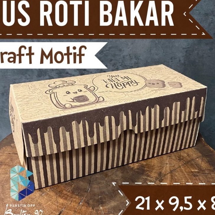 

Promo Kardus Dus Kotak Roti Brownies Bakar Bahan Kraft MOTIF Tebal Isi 5 pcs Uk 21 x 85 x 95 cm Dus Snack roti bakar dus donat dus kue bolu