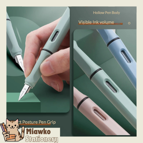 

Kaligrafi Fountain Pen 0.38mm/0.5mm Ink Pen untuk Anak Sekolah