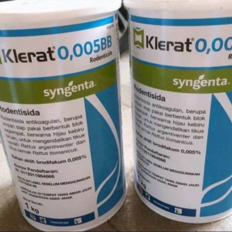 Racun Tikus Klerat 1 kg BB Syngenta Ampuh