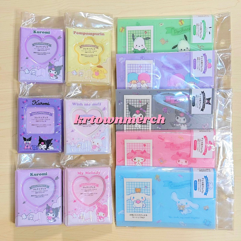 [READY STOCK] SANRIO JAPAN | Collect Book 1p & 3p Kuromi / My Melody / Cinnamonroll / Bad Badtz Maru