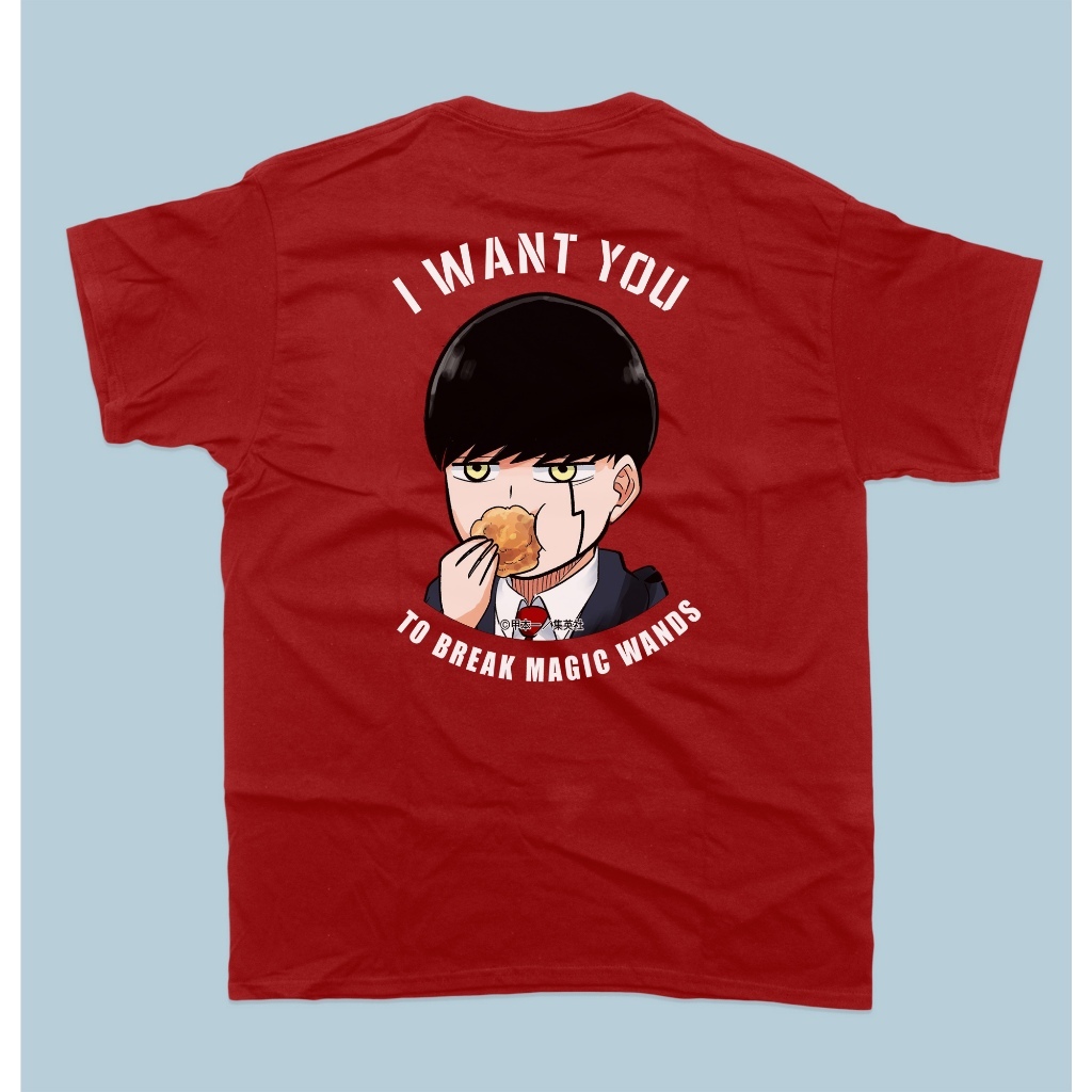 Kupakai Kaos Anime Mashle Mash Burnedead