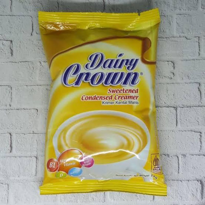 

Dairy Crown Susu Kental Manis 1 kg