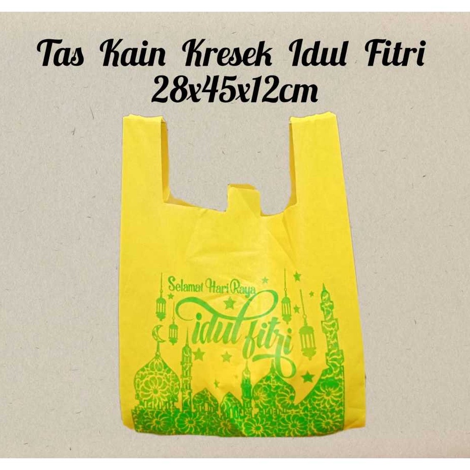 

Sale Kantong Spunbond Kresek Idul FitriTas Sembako Lebaran Idul Fitri 28x45x12cm
