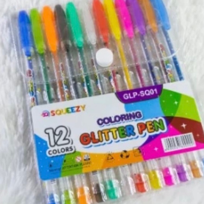 

Boom pen GLITTER 12pc