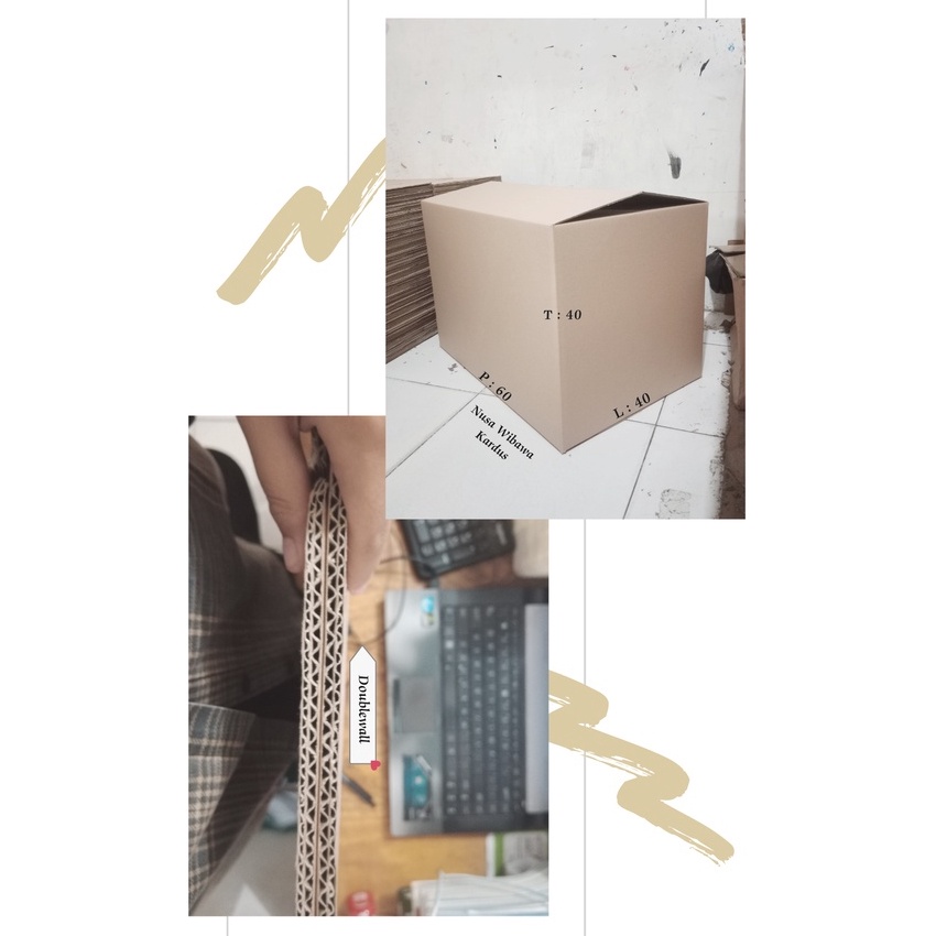 

KP8 KartonBox 6x4x4 Double wall sangat tebal