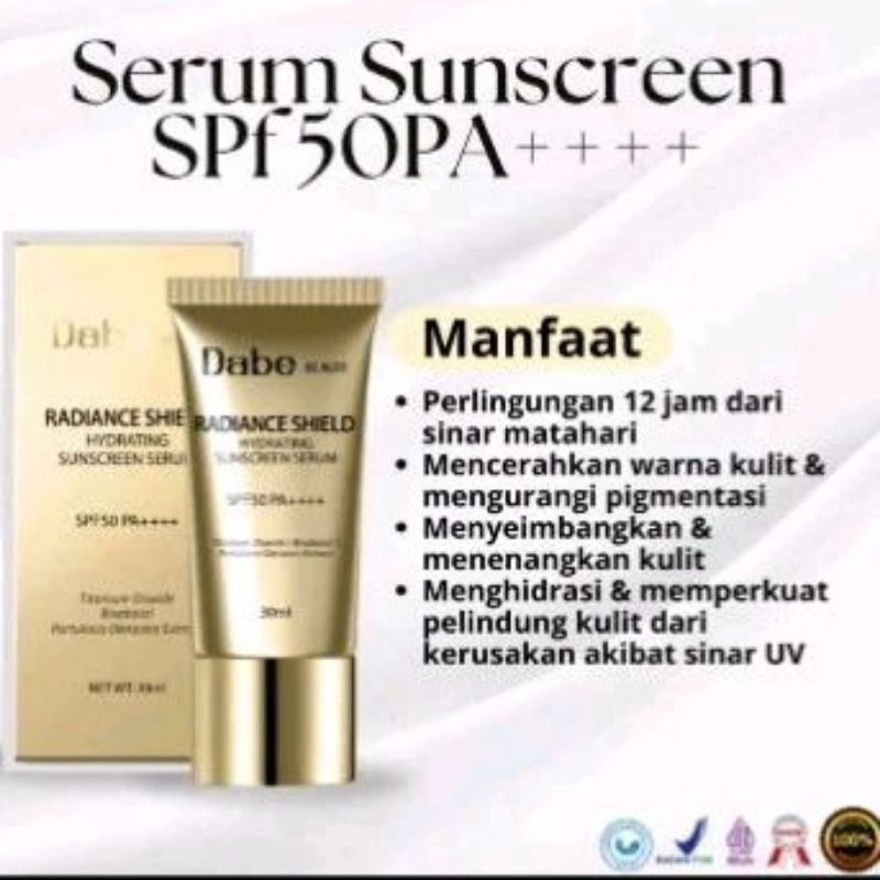 Suncreen Serum SF50PA++++ Dabe Beauty