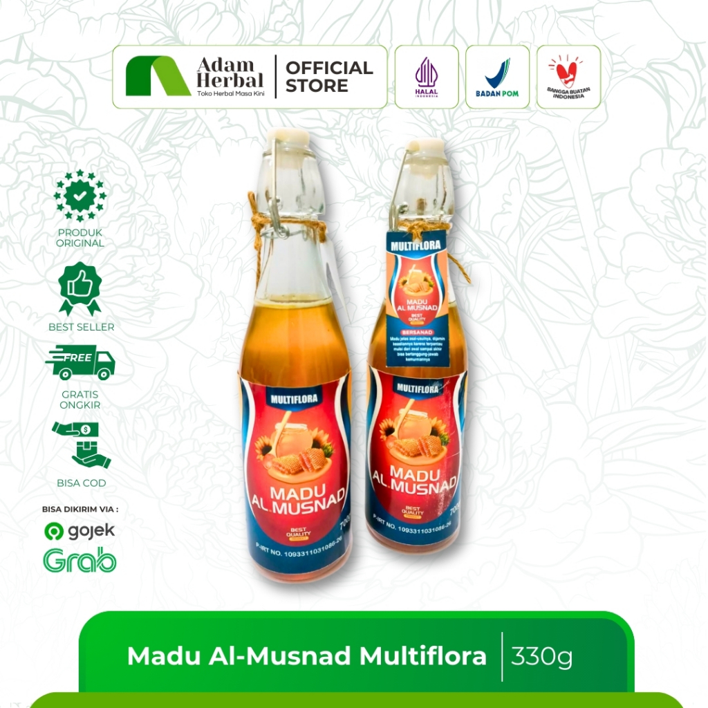 

Madu Al-Musnad Multiflora | Madu Bersanad, Terjamin Asli & Berkualitas