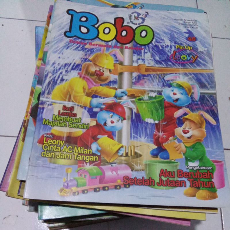 [ DAPAT 3 ] MAJALAH BOBO BEKAS TAHUN 2000 s/d 2004