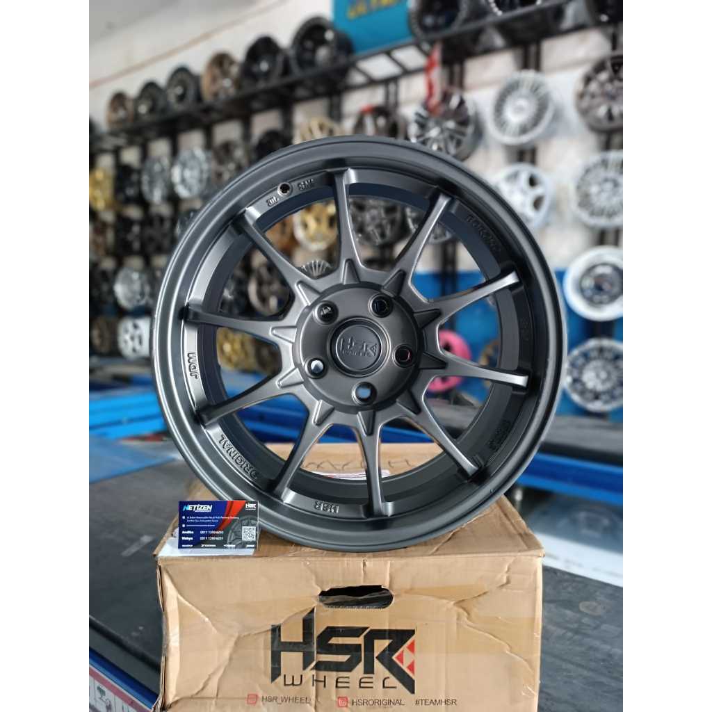 DISKON PELEK IMPORT HSR TERBARU RING 17 LEBAR 75 VELG MOBIL CIVIC CAMRY HRV CRV BRV XPANDER TERIOS R