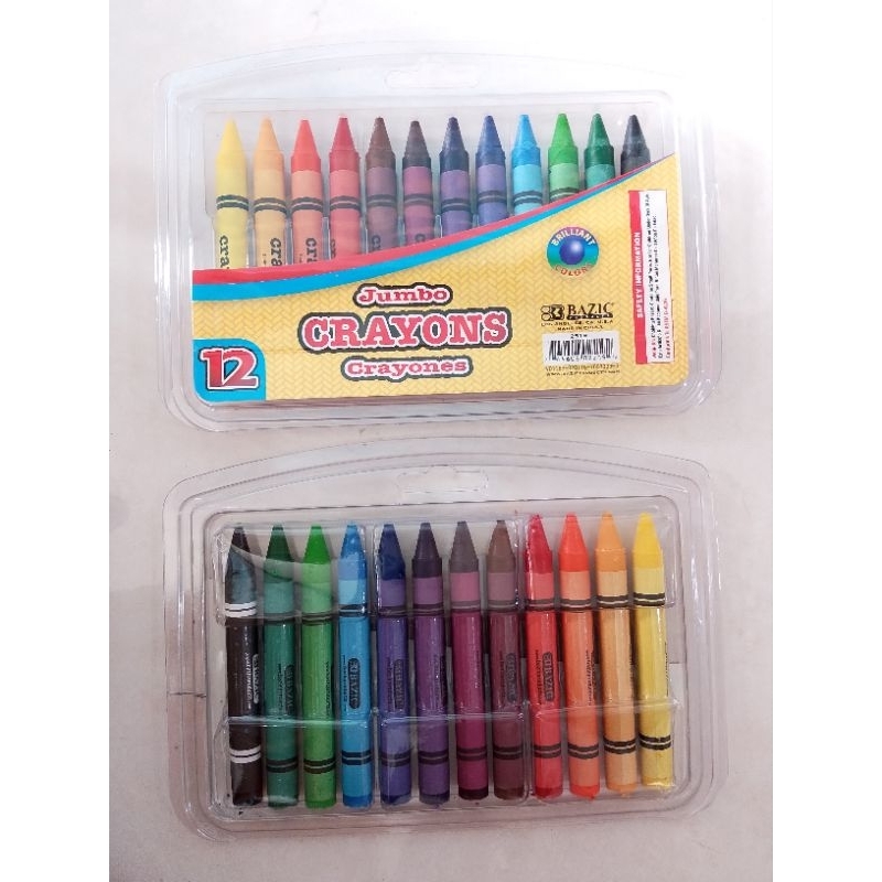 

CRAYON PASTEL JUMBO merk BASIC isi 12pcs