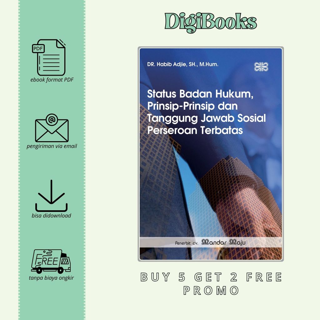 

Status Badan Hukum Prinsip-Prinsip dan Tanggung Jawab Sosial Perseroan Terbatas