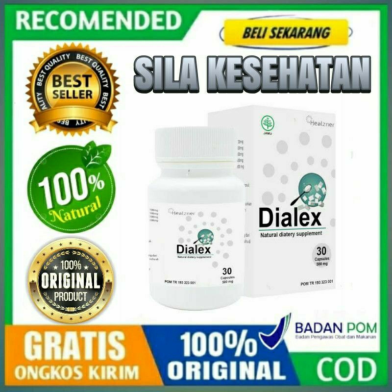 Dialex Original Asli Dialex Obat Diabetes Kencing Manis Herbal Ampuh Khasiatnya