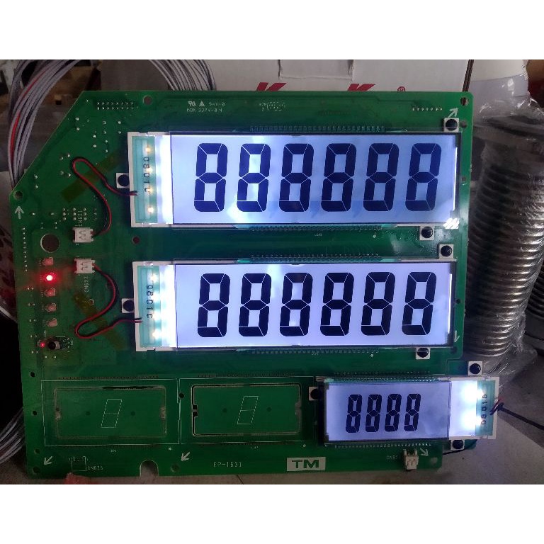 

KODE O28V LCD besar dan kecil Tatsuno 6 digit dan 7 digit