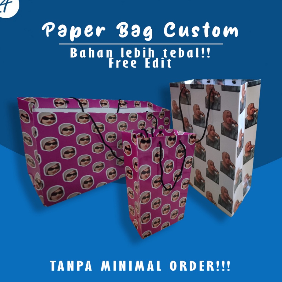 

Ekstra Paper Bag Custom Paper Bag wajah Free Edit