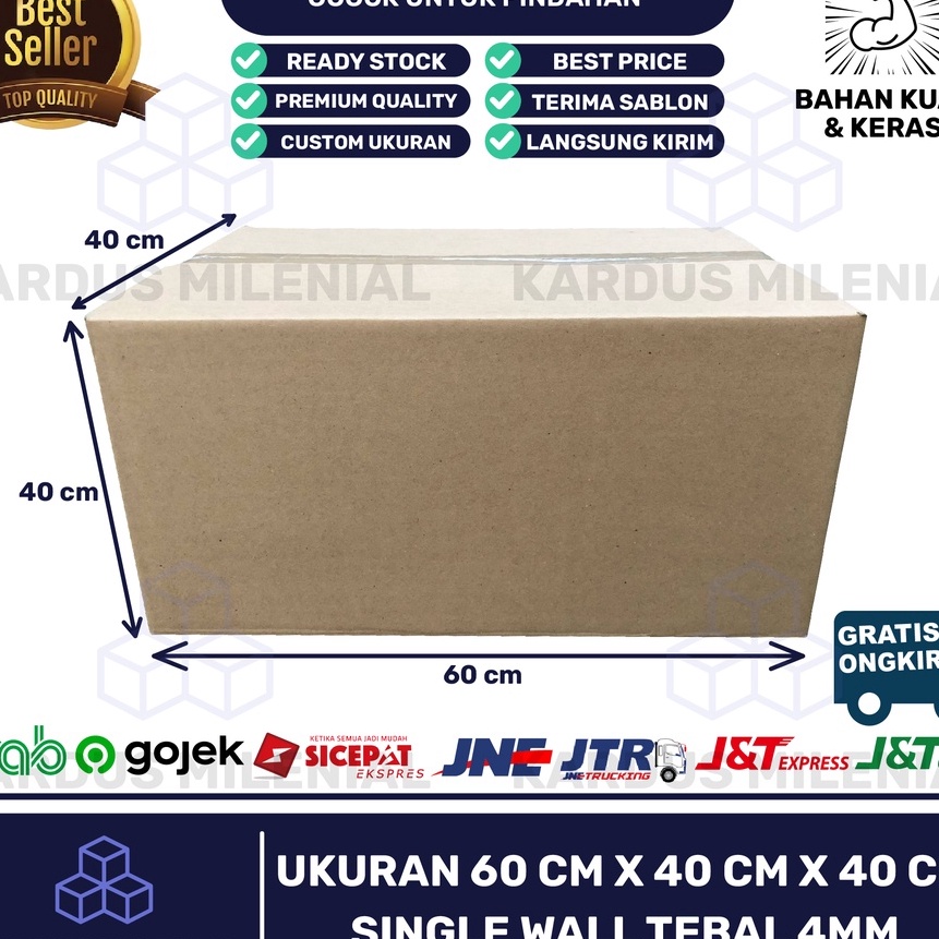 

Termurah KARDUS JUMBO PACKING 6x4x4 COCOK UNTUK PINDAHAN RUMAHKANTOR