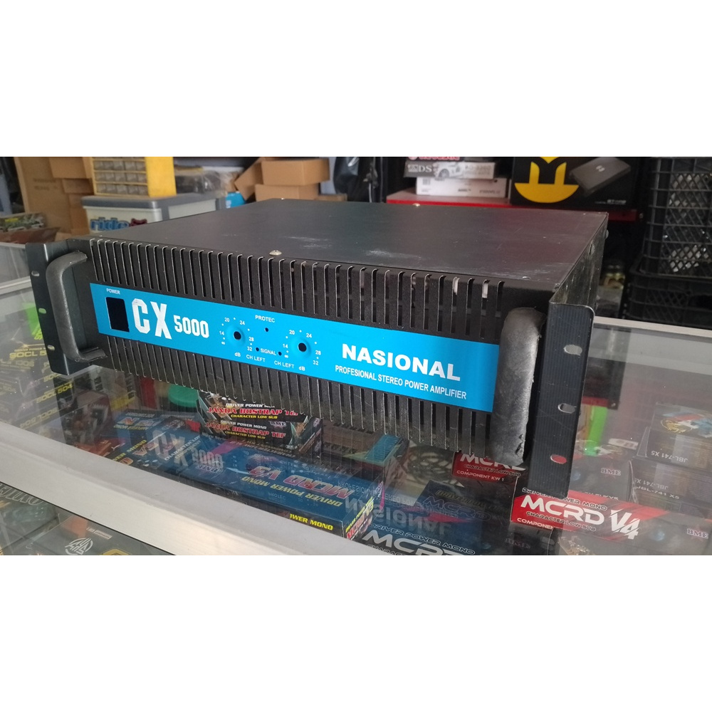 BOX POWER AMPLIFIER SOUND SYSTEM CX5000 NASIONAL