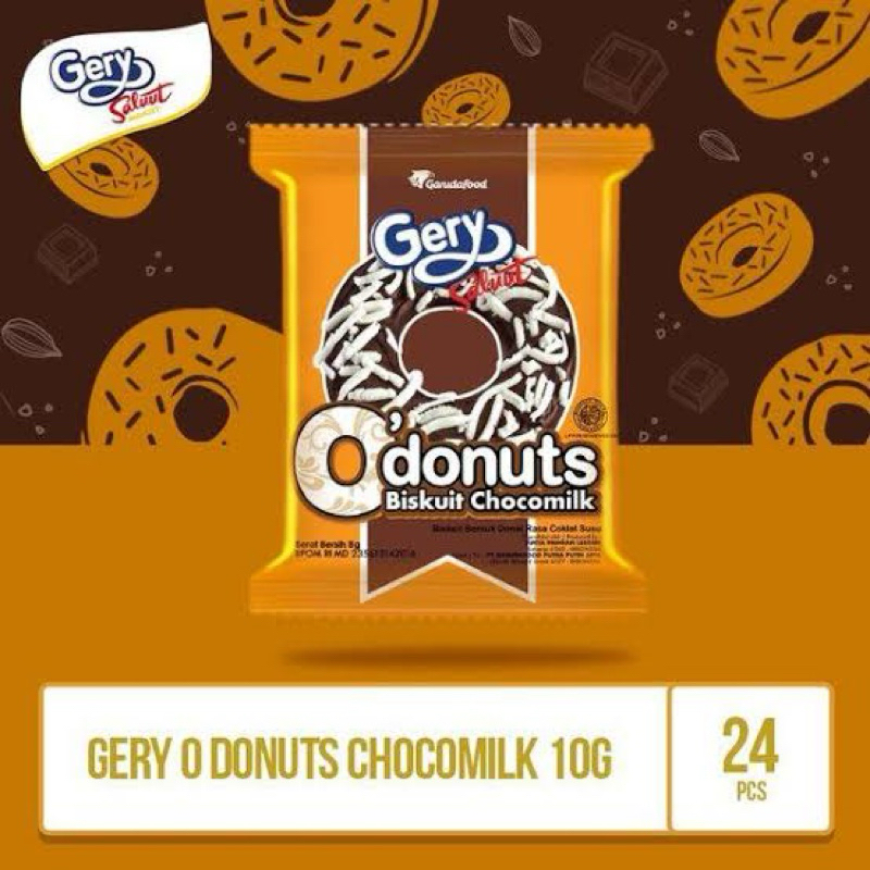 

Gery O donut isi 24 - jajan enak - jajan murah - jajan anak - snack murah