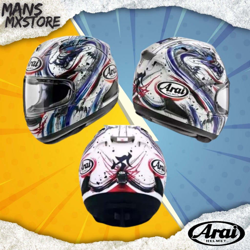 HELM ARAI RX7X KIYONARI TRICO HELMET ORIGINAL ARAI FULL FACE