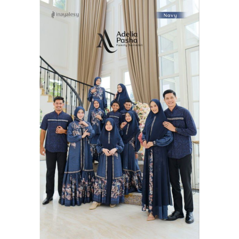 Dilovable.id | SARIMBIT ADELIA PASHA GAMIS ANAK MOTIF GAMIS LEBARAN KOMBINASI BY. INAYALESY