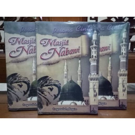 Buku Pesona Cinta Masjid Nabawi - Buku Novel Islam