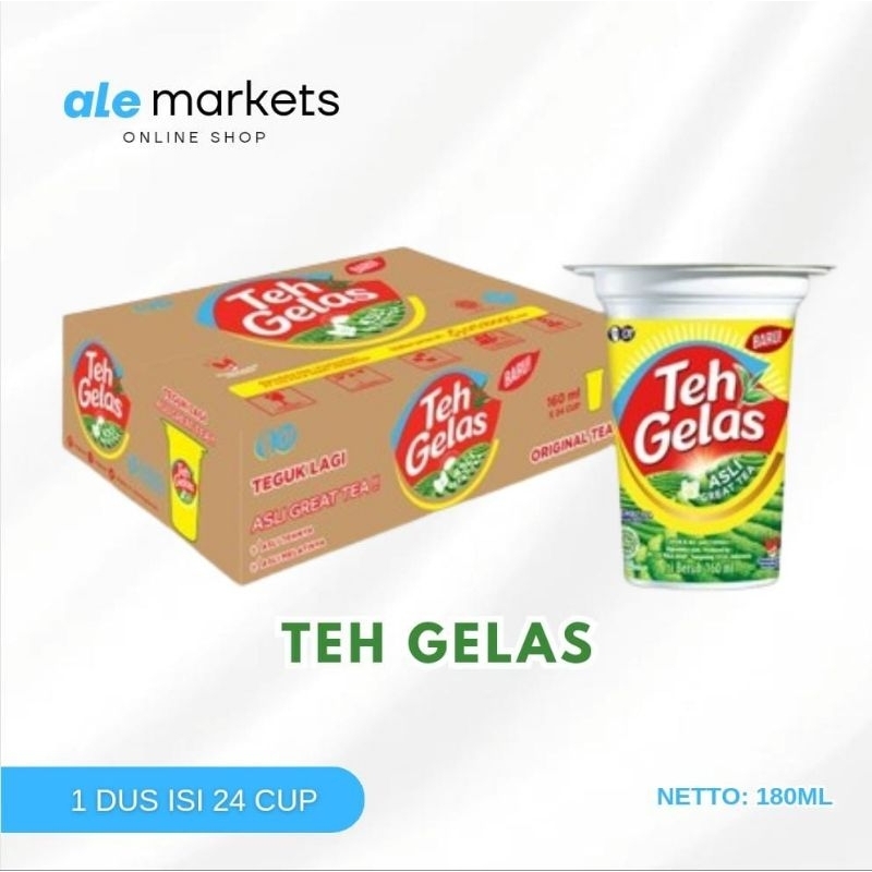 

Teh Gelas 1 Karton isi 24pcs