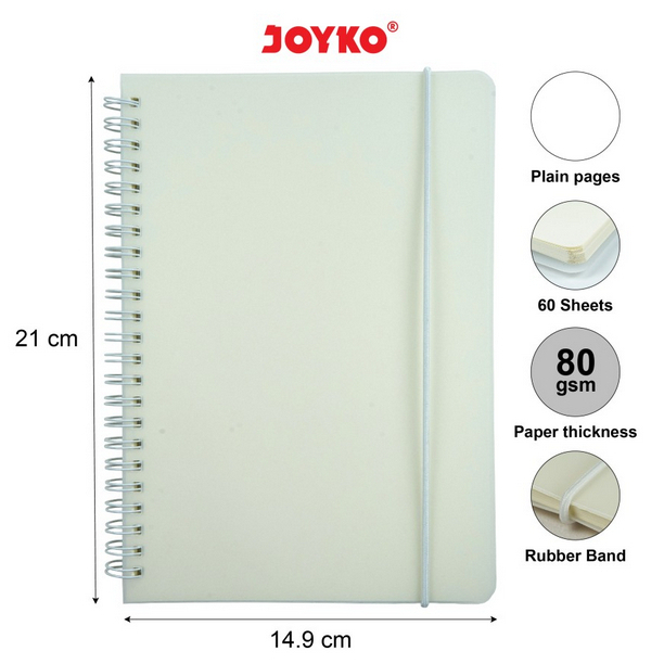 

Joyko Notebook Diary Agenda Buku Catatan NB-700 - Plain