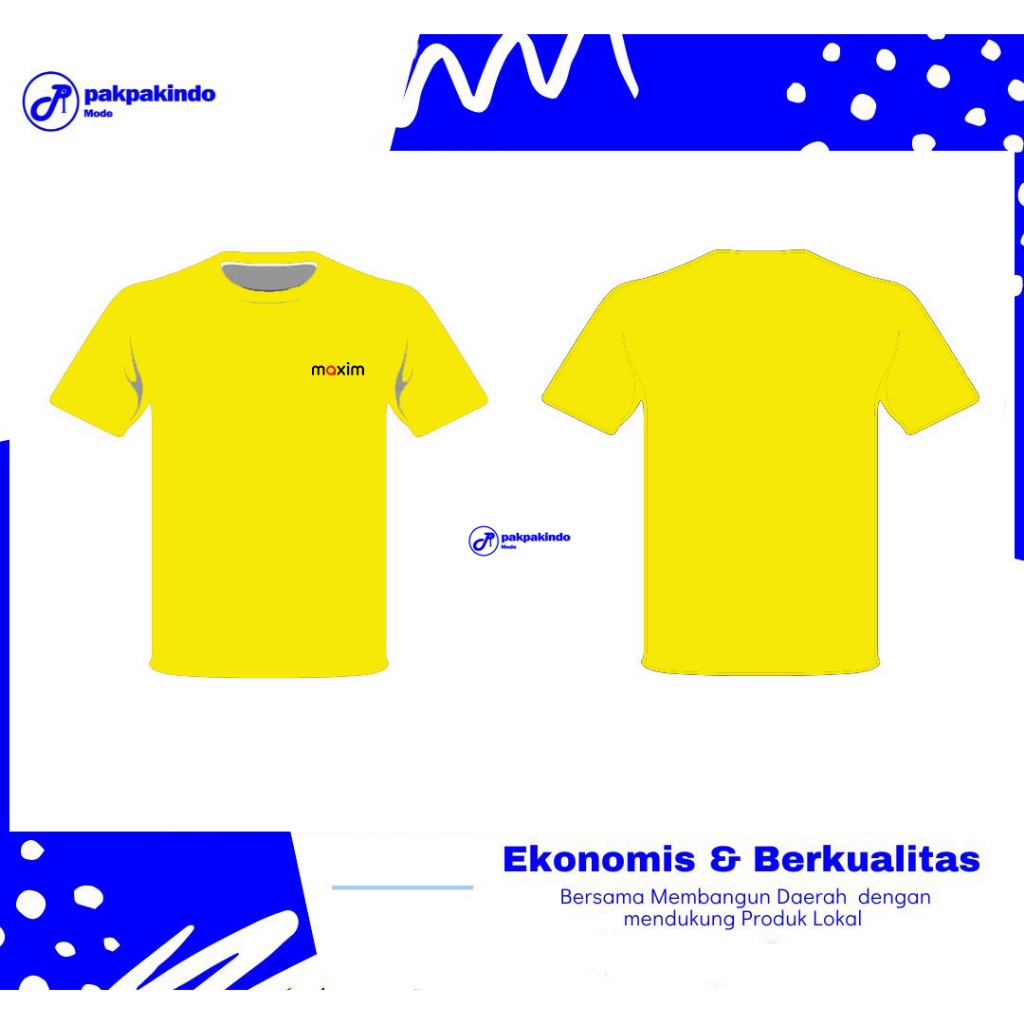 BAJU KAOS OJOL OJEK ONLINE MAXI MM LENGAN PENDEK PRIA WANITA PREMIUM DISTRO