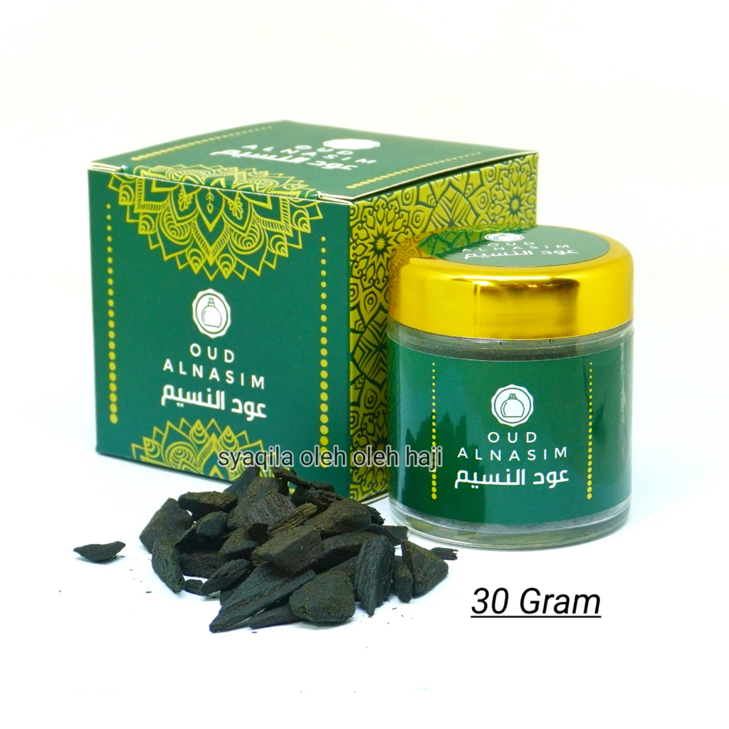 Buhur Oud Alnasim Kayu 30gr Bukhur Al Nasim Dupa Menyan Arab Impor