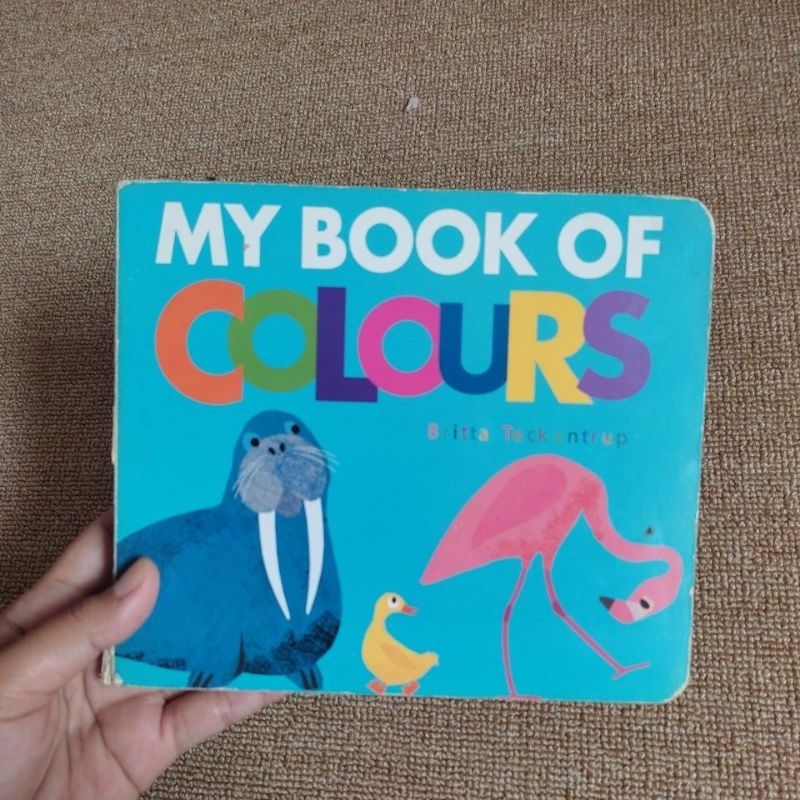 Buku anak BBW Preloved / bekas my book of colours boardbook