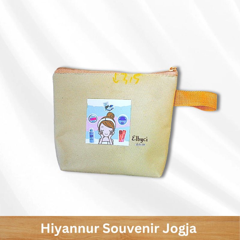 Souvenir Pouch Kosmetik kanvas Custom
