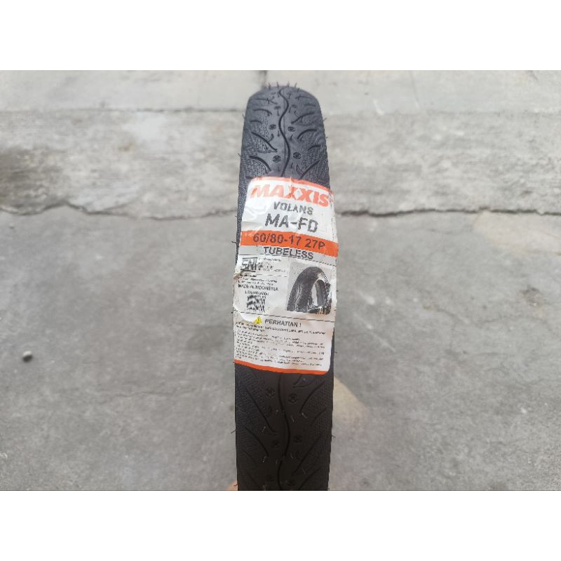 BAN MAXXIS VOLANS 60/80-17 RING 17 TUBELESS