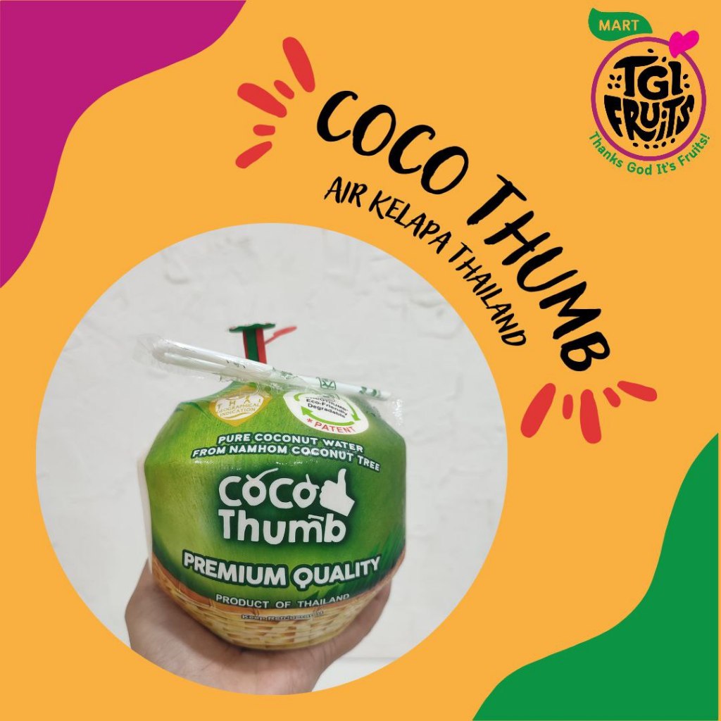 

TGIF - COCO THUMB AIR KELAPA THAILAND SEGAR