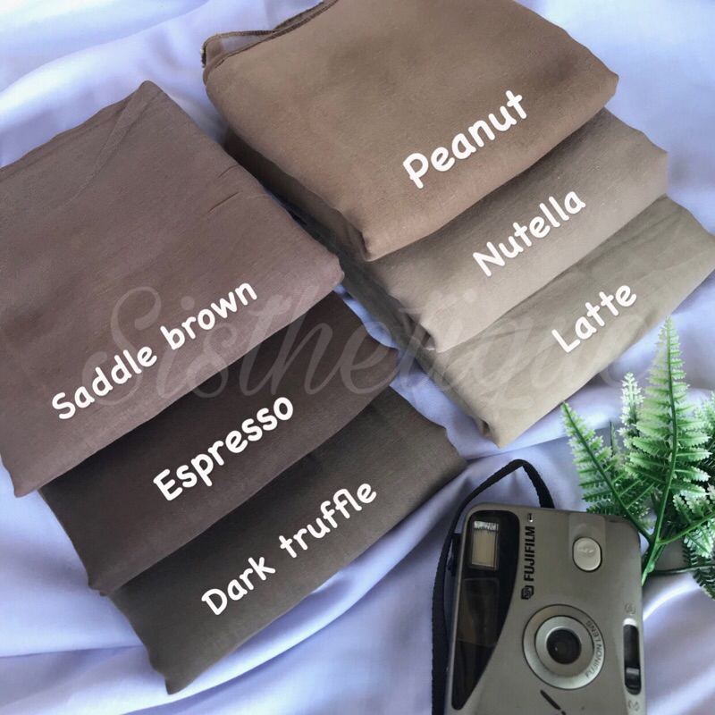 Hijab Paris Premium murah warna nude