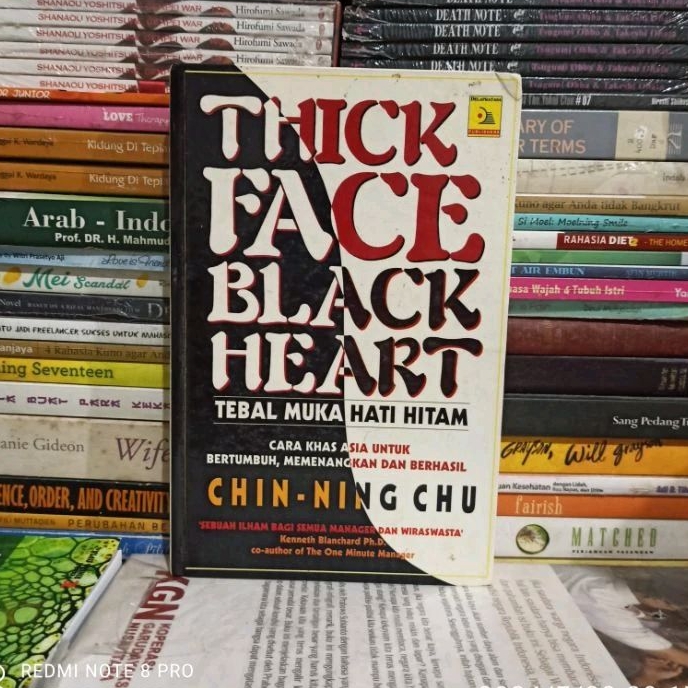 Buku Original THICK FACE BLACK HEART TEBAL MUKA HATI HITAM CARA KHAS ASIA UNTUK BERTUMBUH, MEMENANGK