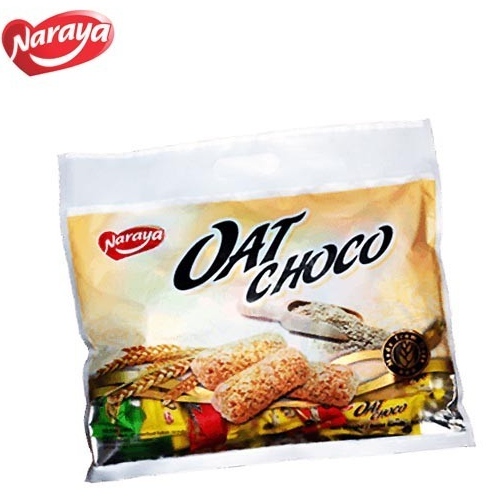 

NARAYA OAT CHOCO 400gr 40 x 10gr CHOCO COKLAT PANDAN SWEET POTATO GREEN TEA VANILA STRAWBERRY CHOCOLATE VANILLA CEMILAN