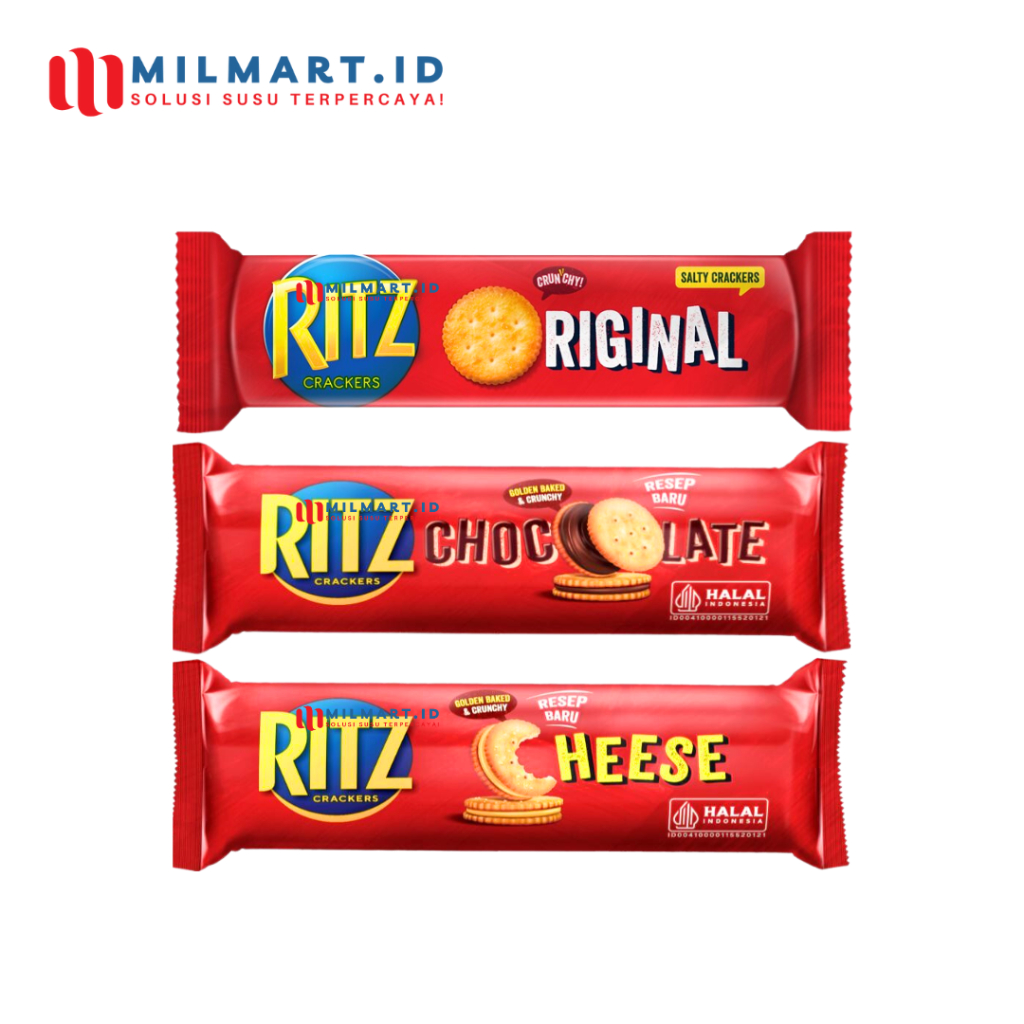 

BISCUIT RITZ CRACKERS BISKUIT RITZ SANDWICH CHEESE COKELAT JAJANAN CAMILAN KEJU