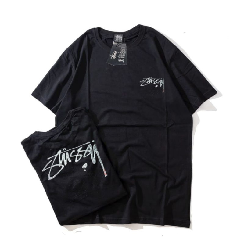 KAOS T-SHIRT STUSSY JUMBO ORIGINAL / KAOS DISTRO