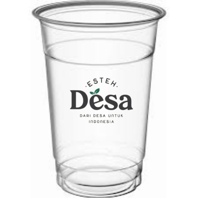 

STIKER LABAL Es teh desa isi 100pcs cromo/transparan
