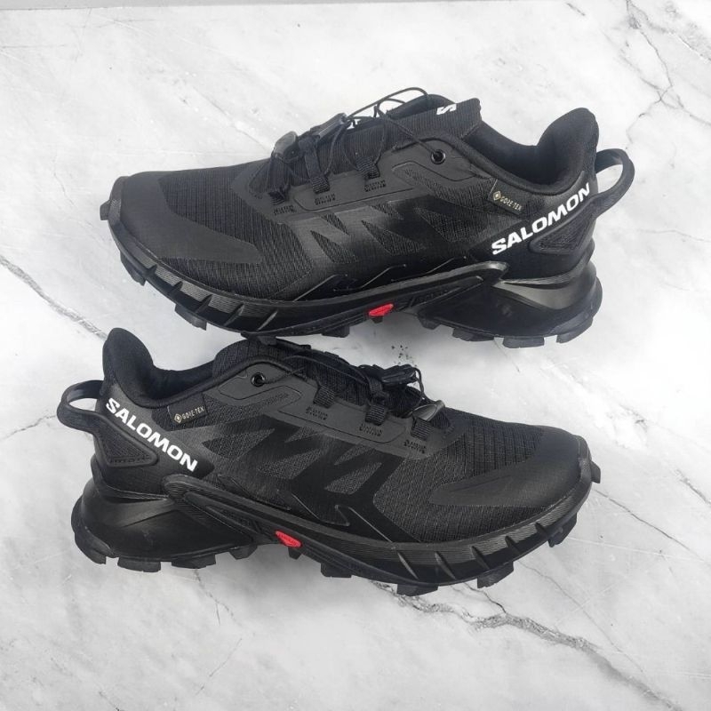 Salomon supercross 4 goretex full black.