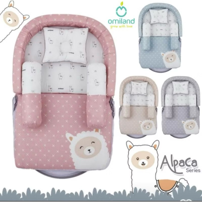 Omiland kasur lipat bayi Alpaca series