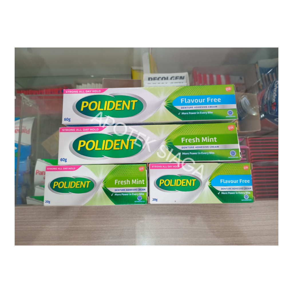 POLIDENT flavour free /POLIDENT fresh mint