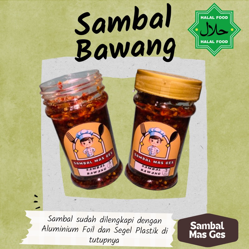 

Sambel Bawang (150gr)