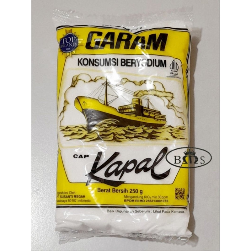 

CAP KAPAL Garam Beryodium 250gr 500gr